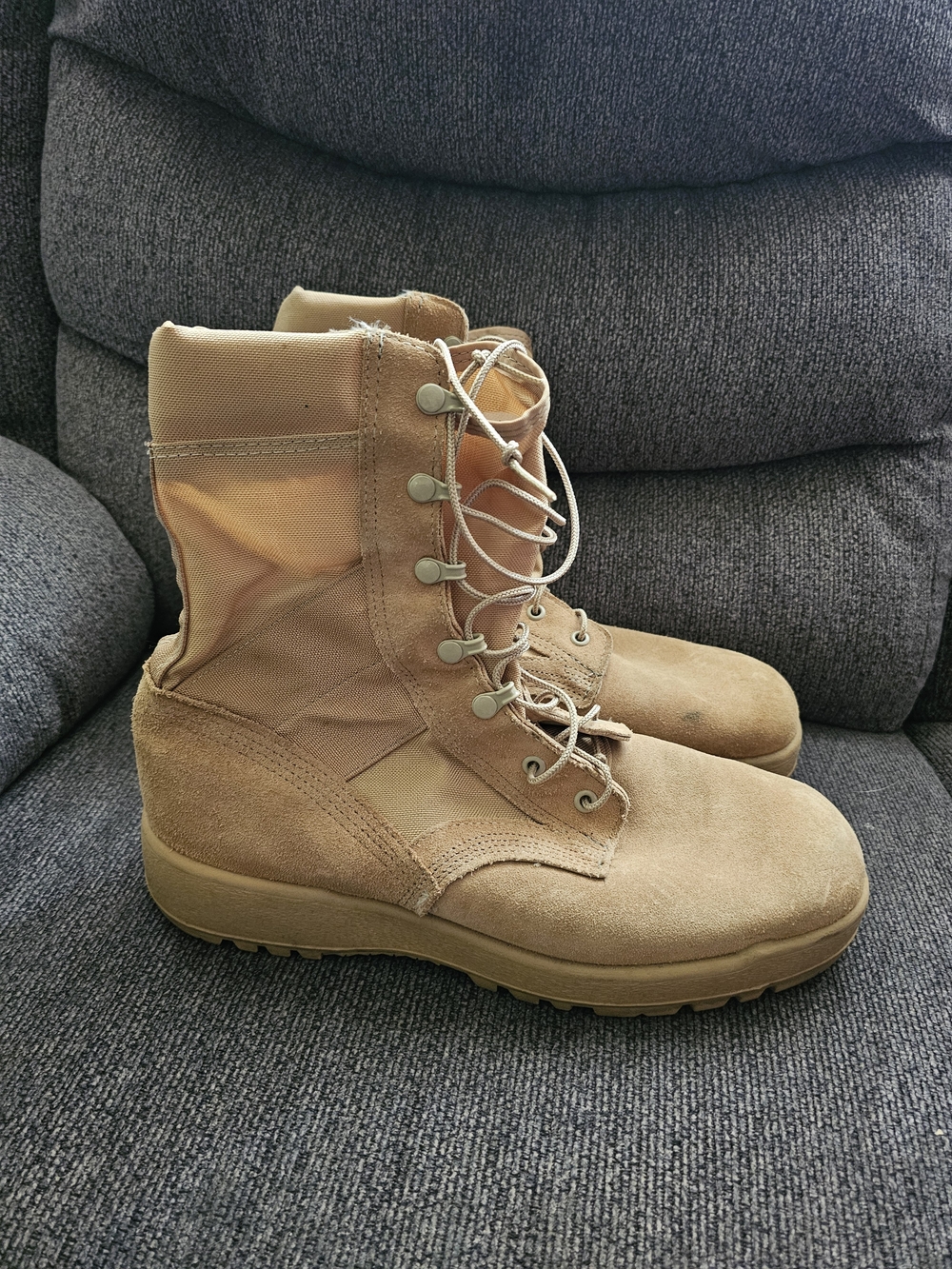 Vibram Men's Desert Tactical Boots - Beige/Tan